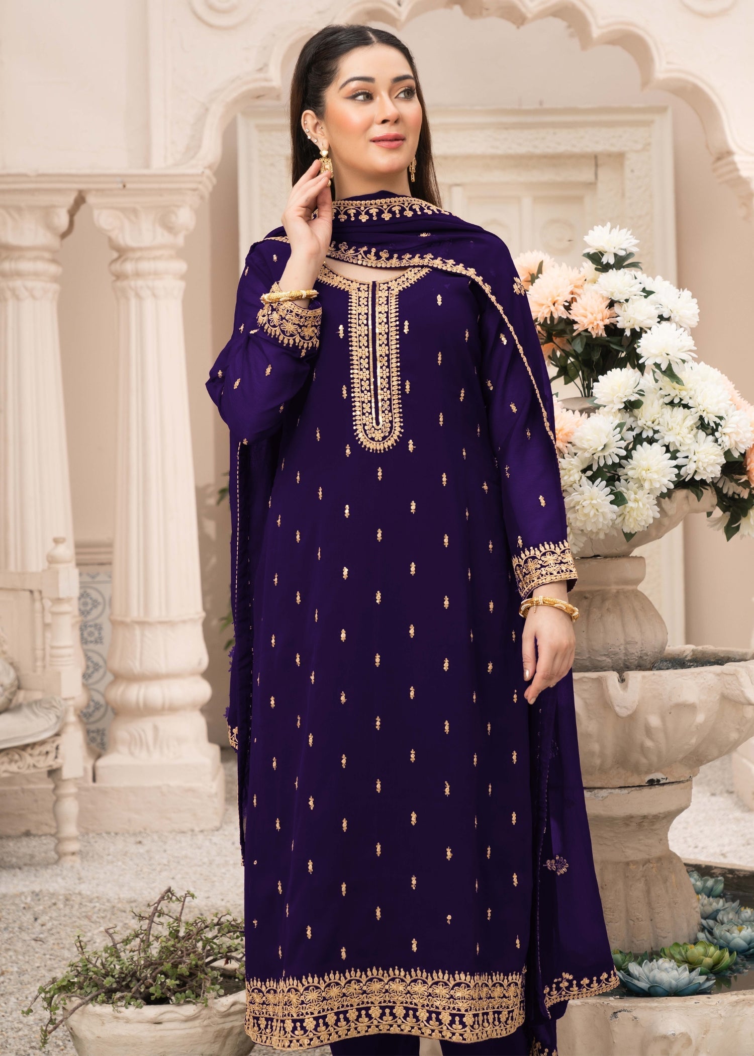Abaan Zohan Ada Purple Women 3pcs