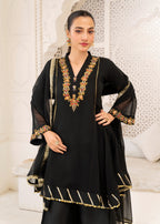 Miss & Mrs Short frok black Women 3pcs