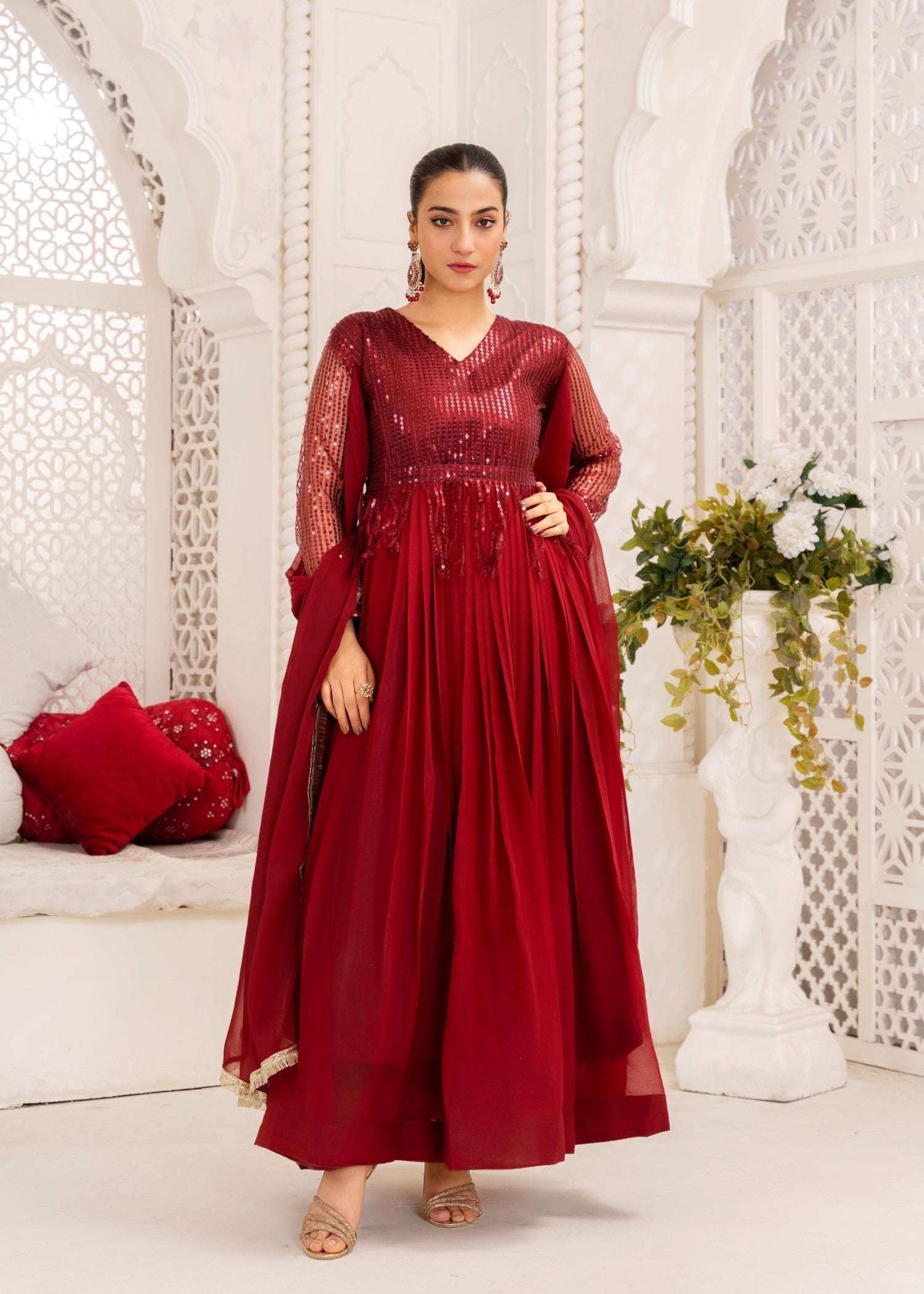 Miss & Mrs Muhroon belt maxi Women 3pcs
