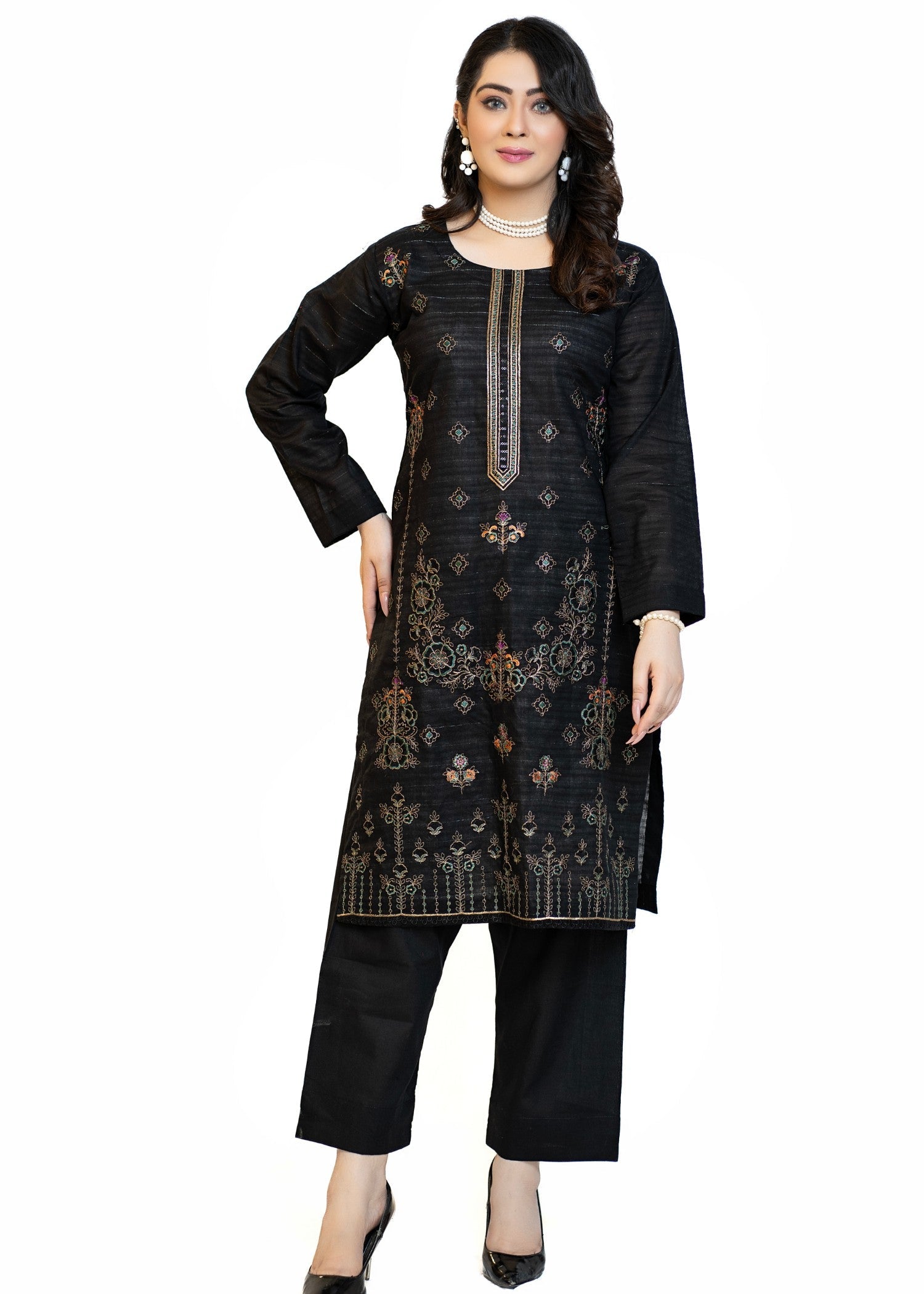 Miss & Mrs New embroidery lawn 2.p Women 2pcs