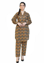 Miss & Mrs 2 pic lawn gol chak Women 2pcs
