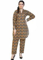 Miss & Mrs 2 pic lawn gol chak Women 2pcs