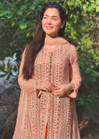 Rang-e-Haya Ufaq / Light Peach Women 4pcs