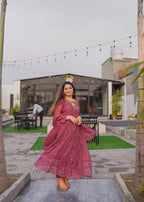 Rangoon Clothing Qurbat Teapink Women 3pcs