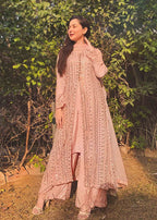 Rang-e-Haya Ufaq / Light Peach Women 4pcs