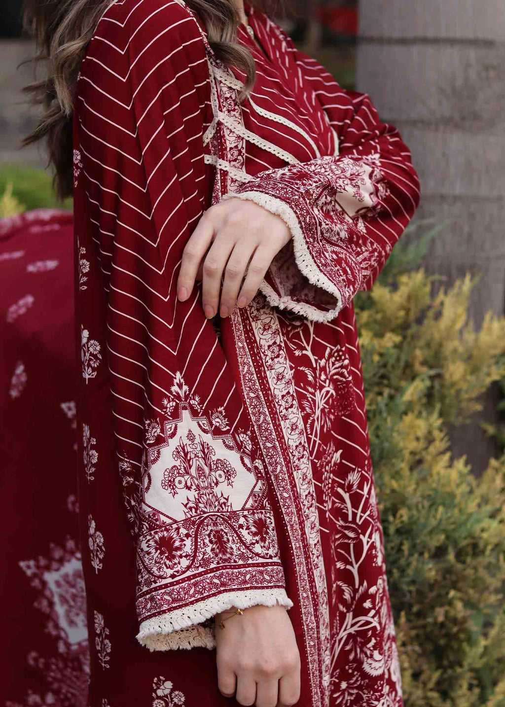 Mehek Saadi Faraz MSF Winter Berry Women 3pcs