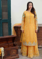 Hem Lotus Outfit Saffron Women 4pcs