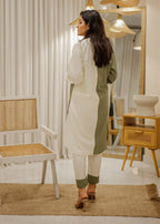 Anabya Garments Multi Lime Glow Women 2pcs