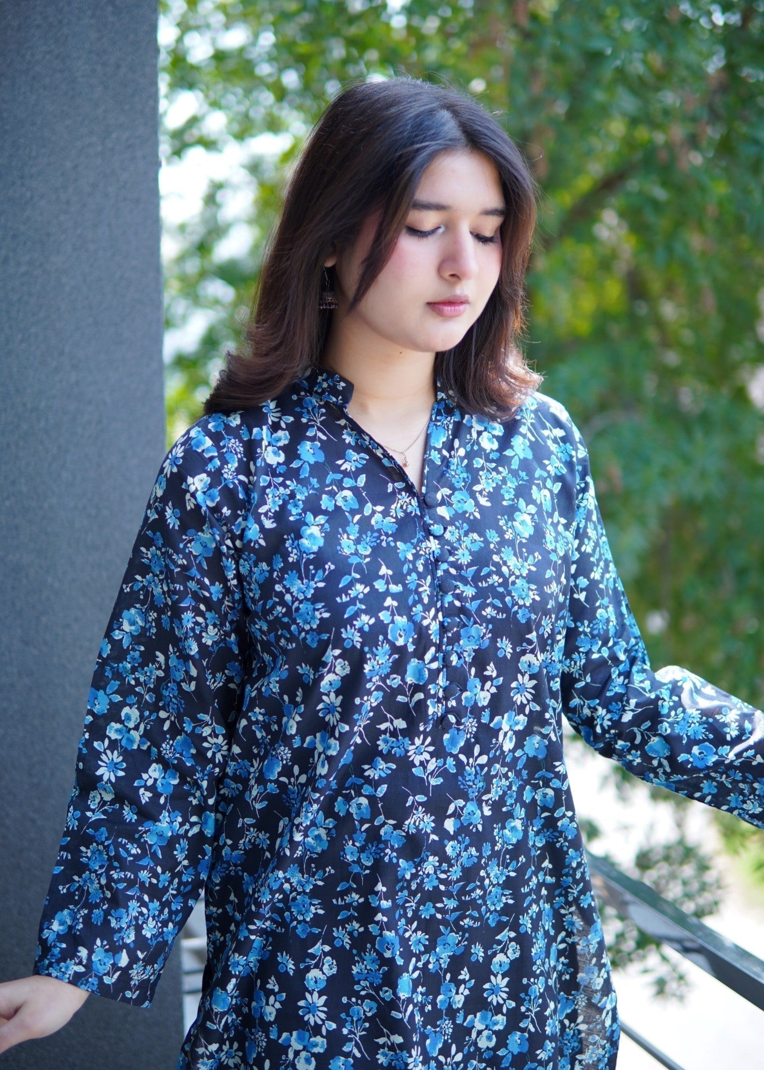 Tawakal Closet Farshi Blue Women 2pcs