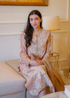 Hues Atelier Nude and White Women 3pcs