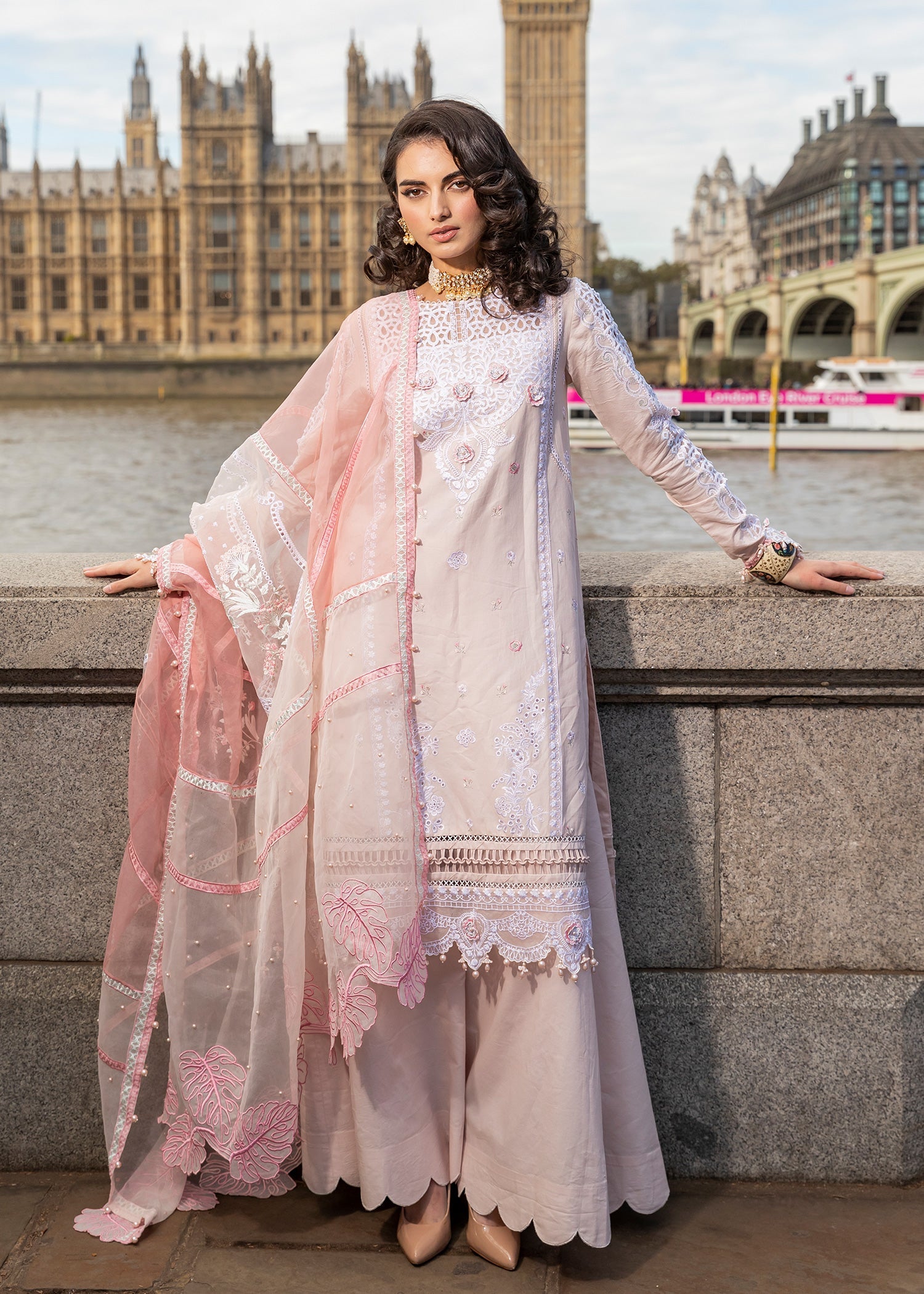 Meem Designs Light pink Women 3pcs