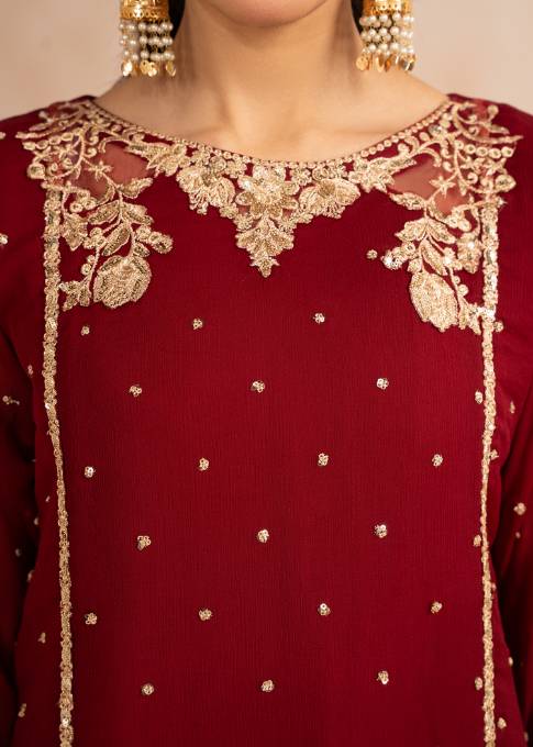 Agha Jaan Roop Women 3pcs