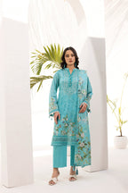 Lakhany Stitched Printed Shirt & Dupatta Women 2pcs