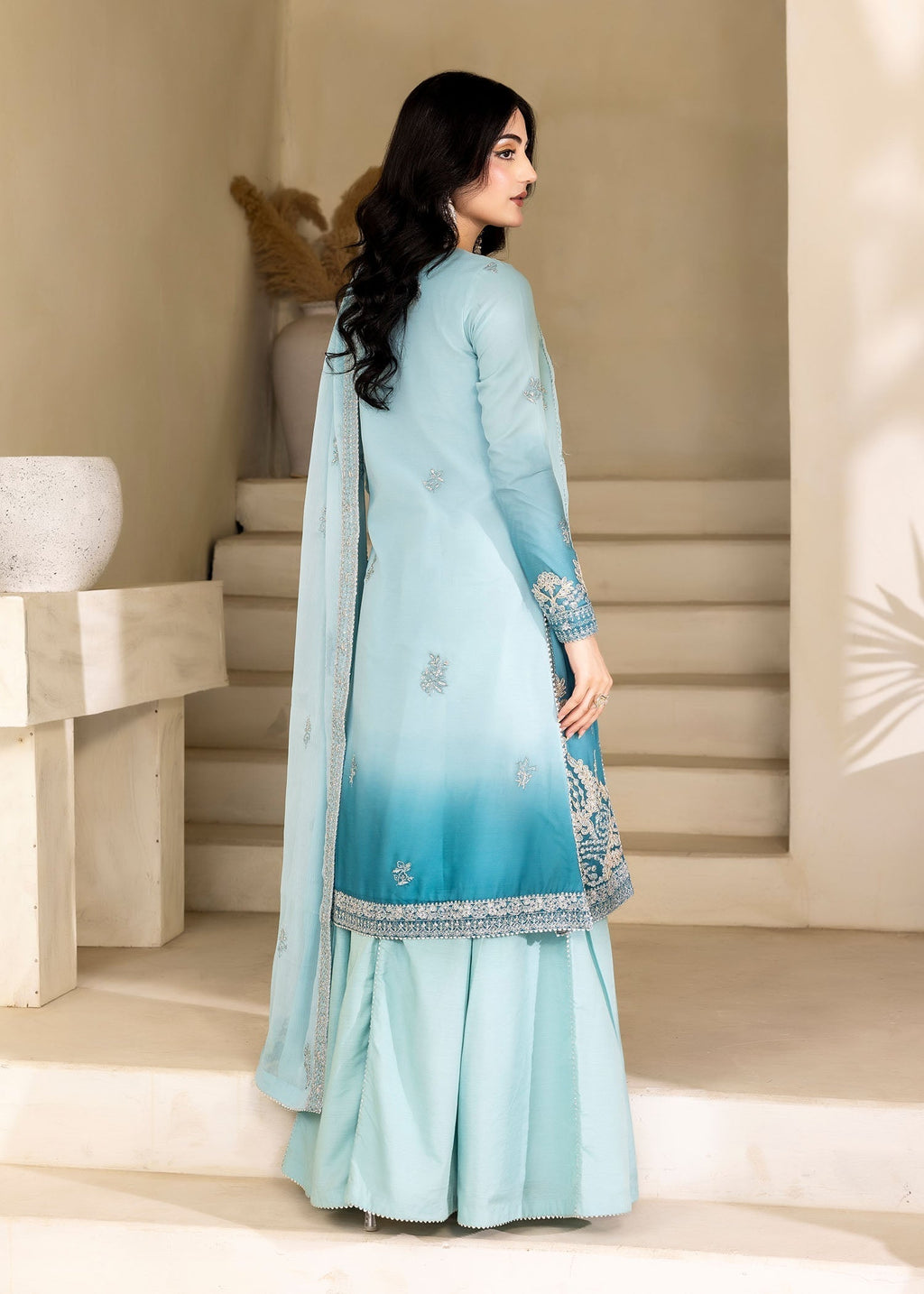 Kanwal Zainab TEAL MIRAGE Women 3pcs