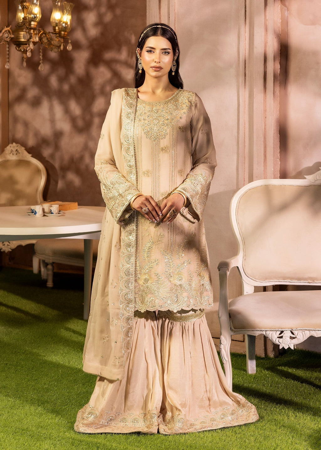 Kanwal Zainab GOLDEN OPULENCE Women 3pcs