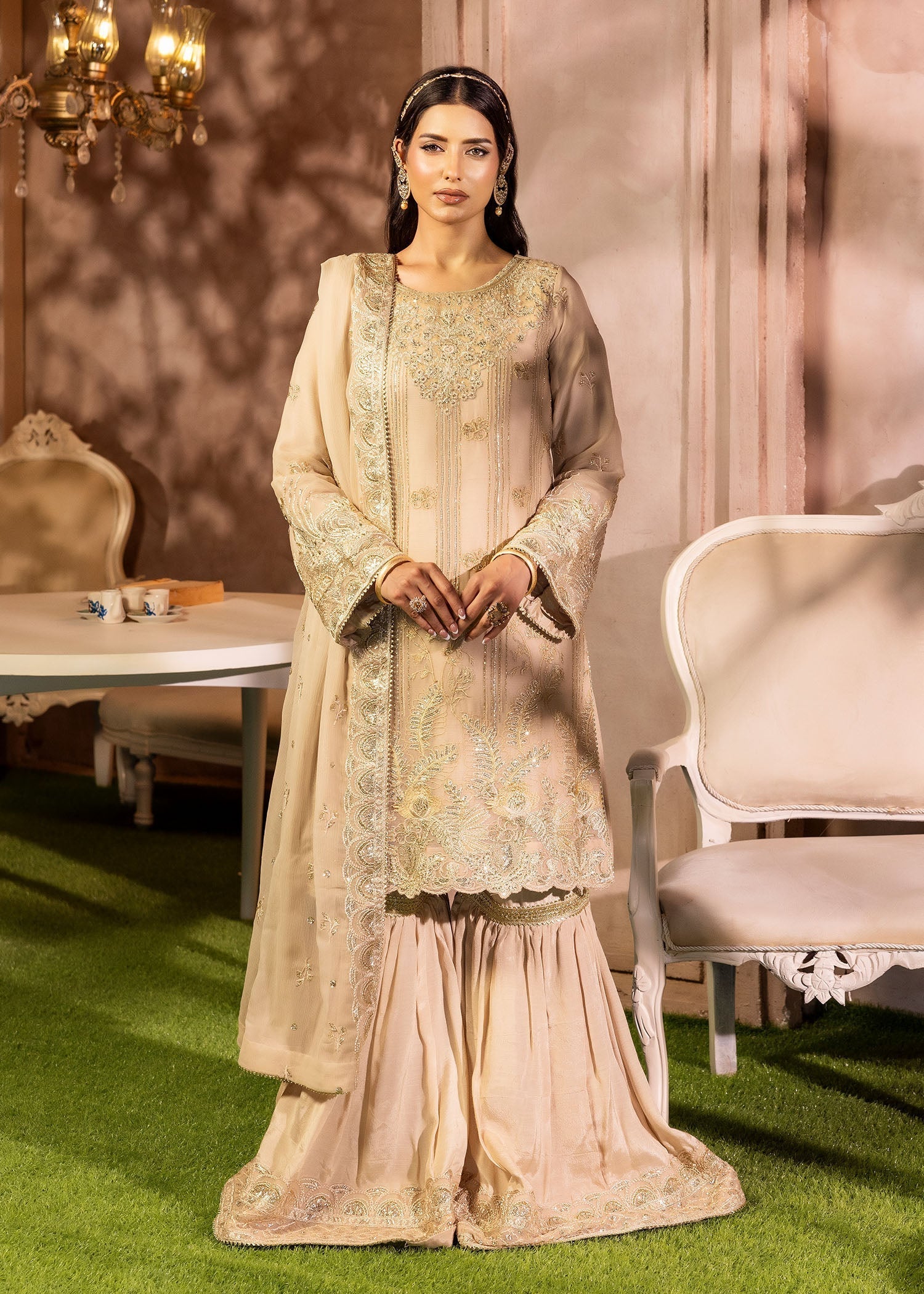 Kanwal Zainab GOLDEN OPULENCE Women 3pcs