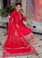 Muntaha By Shanzay Fucshia Pink Mirana Women 3pcs