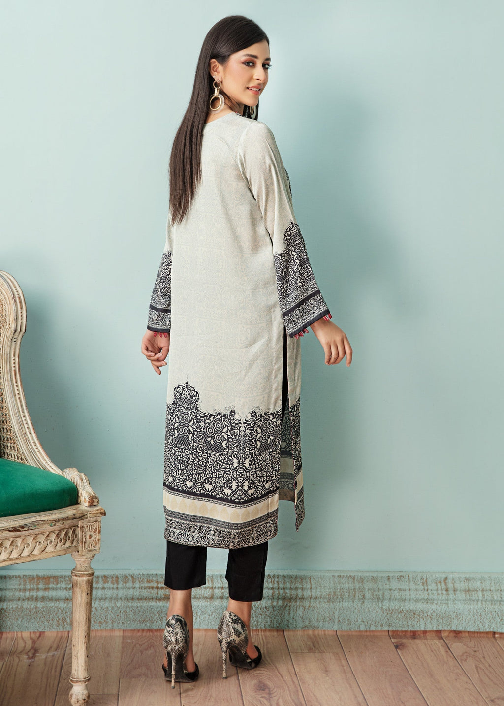 Bareen BSH07 Kurti Women 1pcs