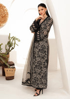 Rang-e-Haya Bella (Black) Women 4pcs