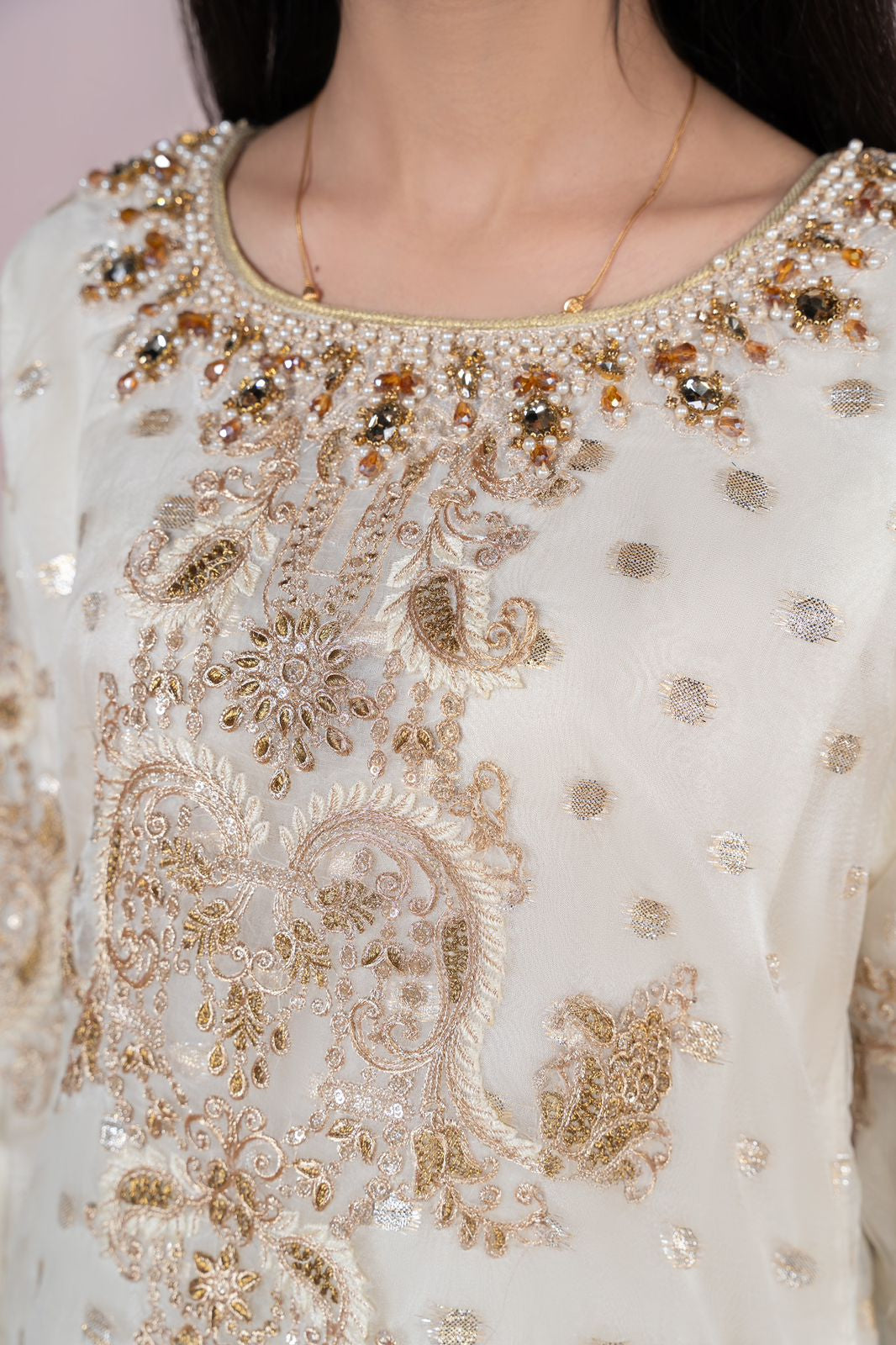 Sara Jahan White Crown Women 3pcs
