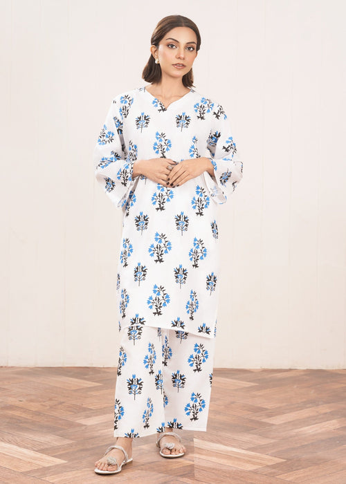 Anabya Garments Kanwal white Women 2pcs