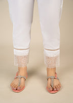 Punkh Trouser CT 61 White Women 1pcs