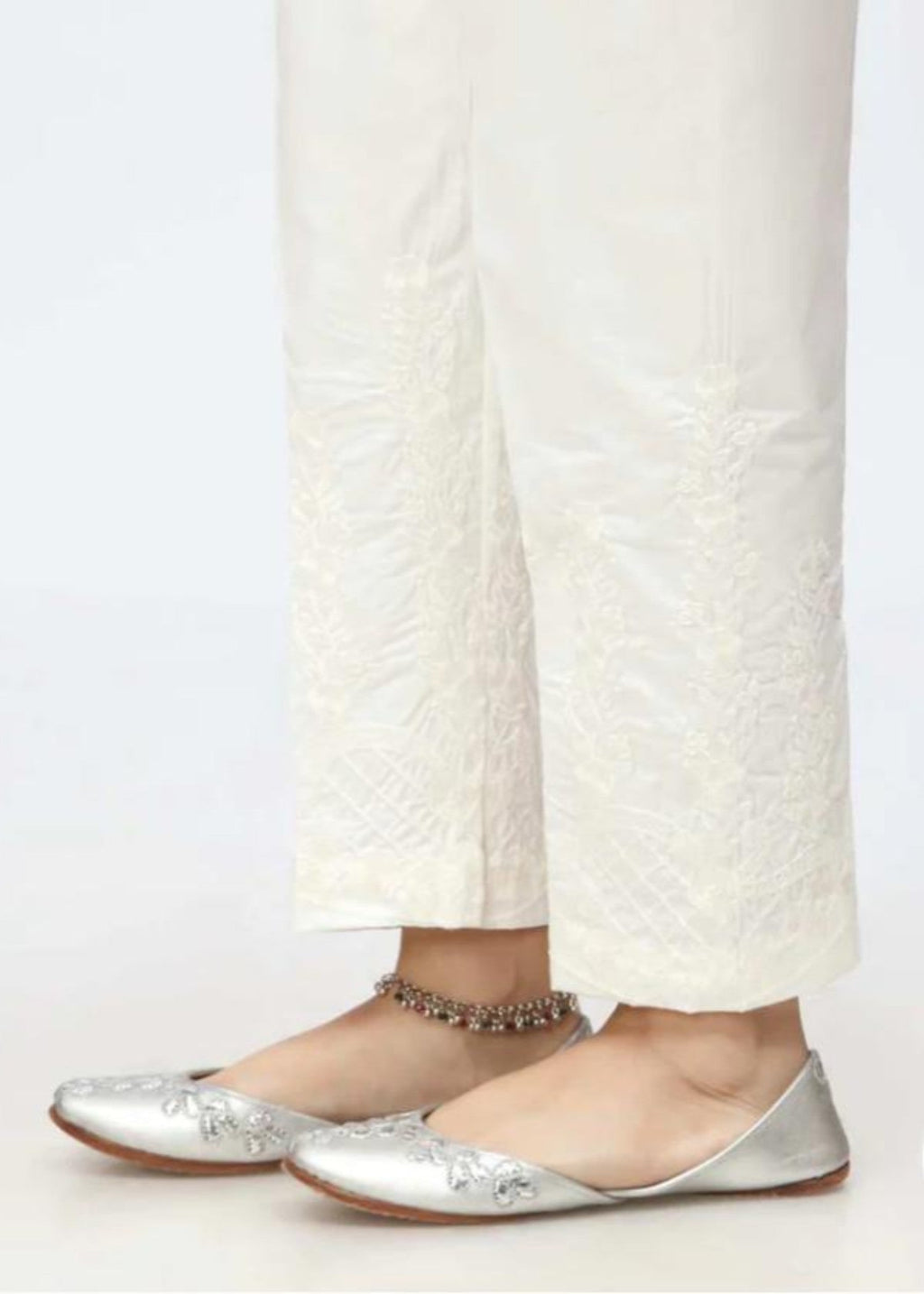 Rangeenz Embroidered Trouser M I D Z W Women 1pcs