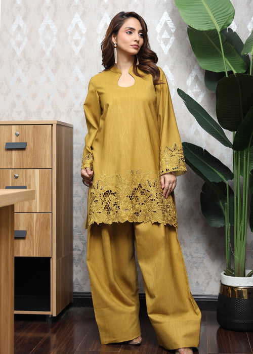 Tessa Golden Patel Pret Women 2pcs