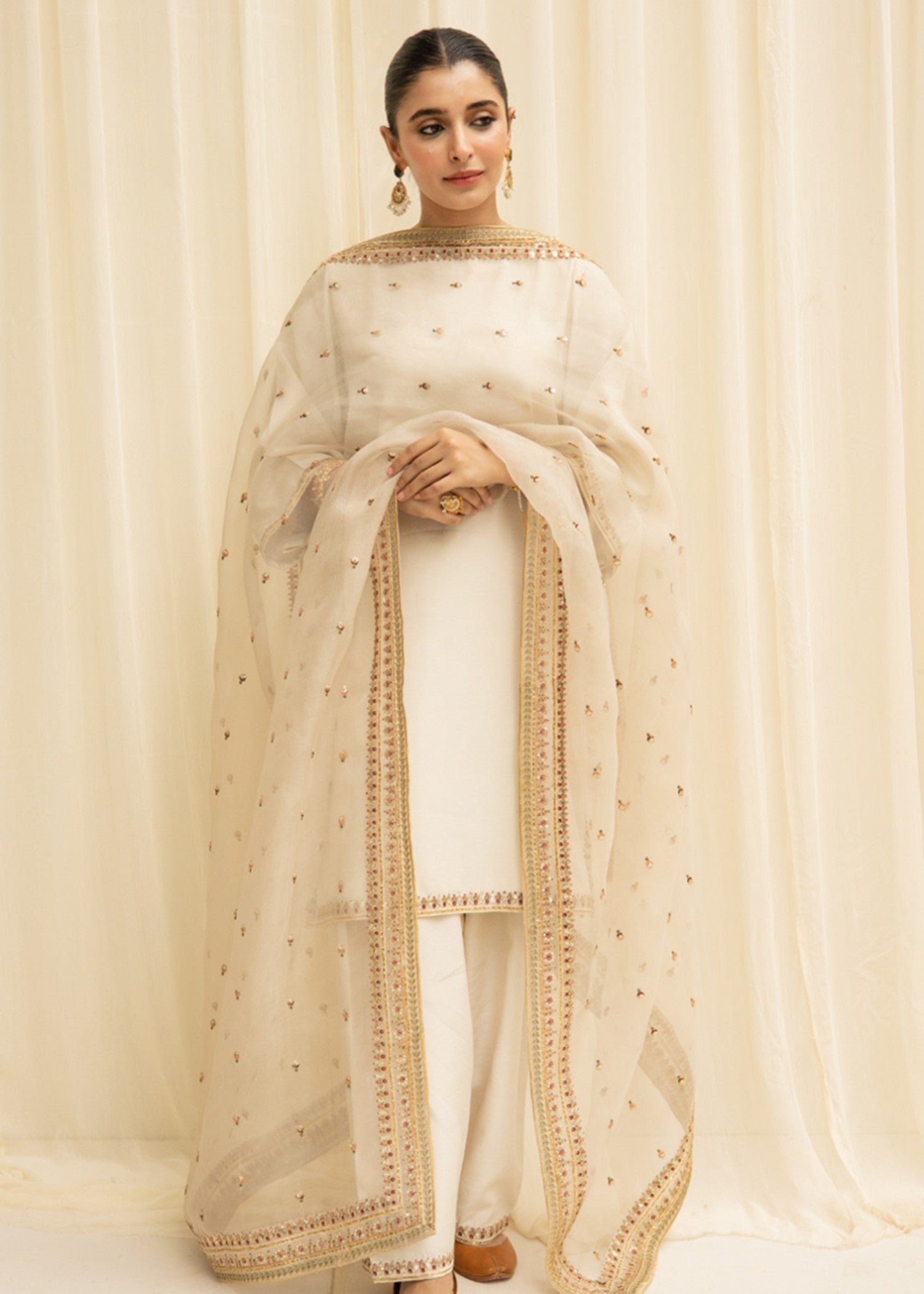 Ezno.Pk White Rose Women 3pcs