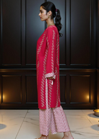 Anabya Garments Contrast Pink Women 2pcs