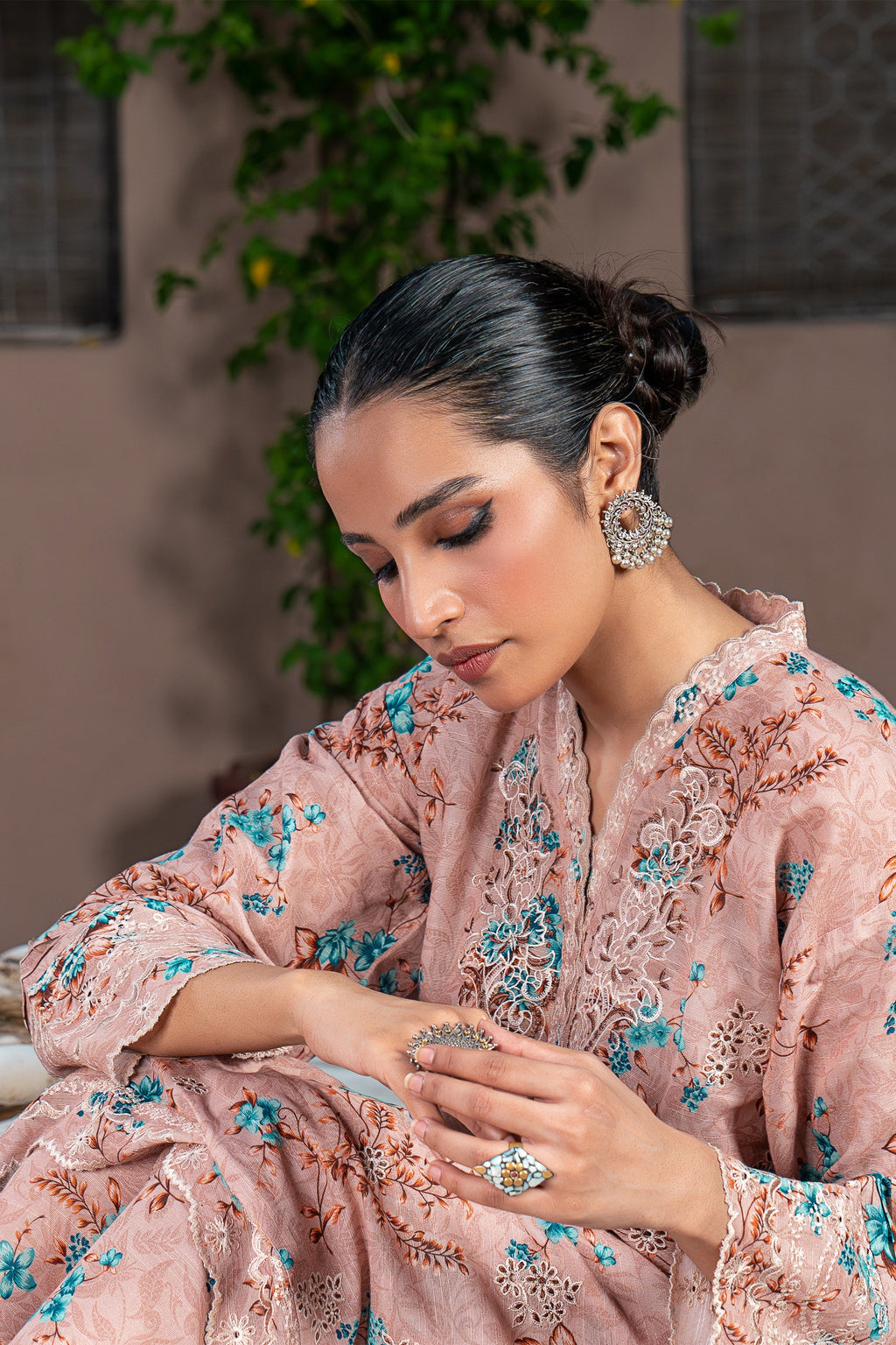 Lakhany Stitched Embroidered Khaddar Women 2pcs