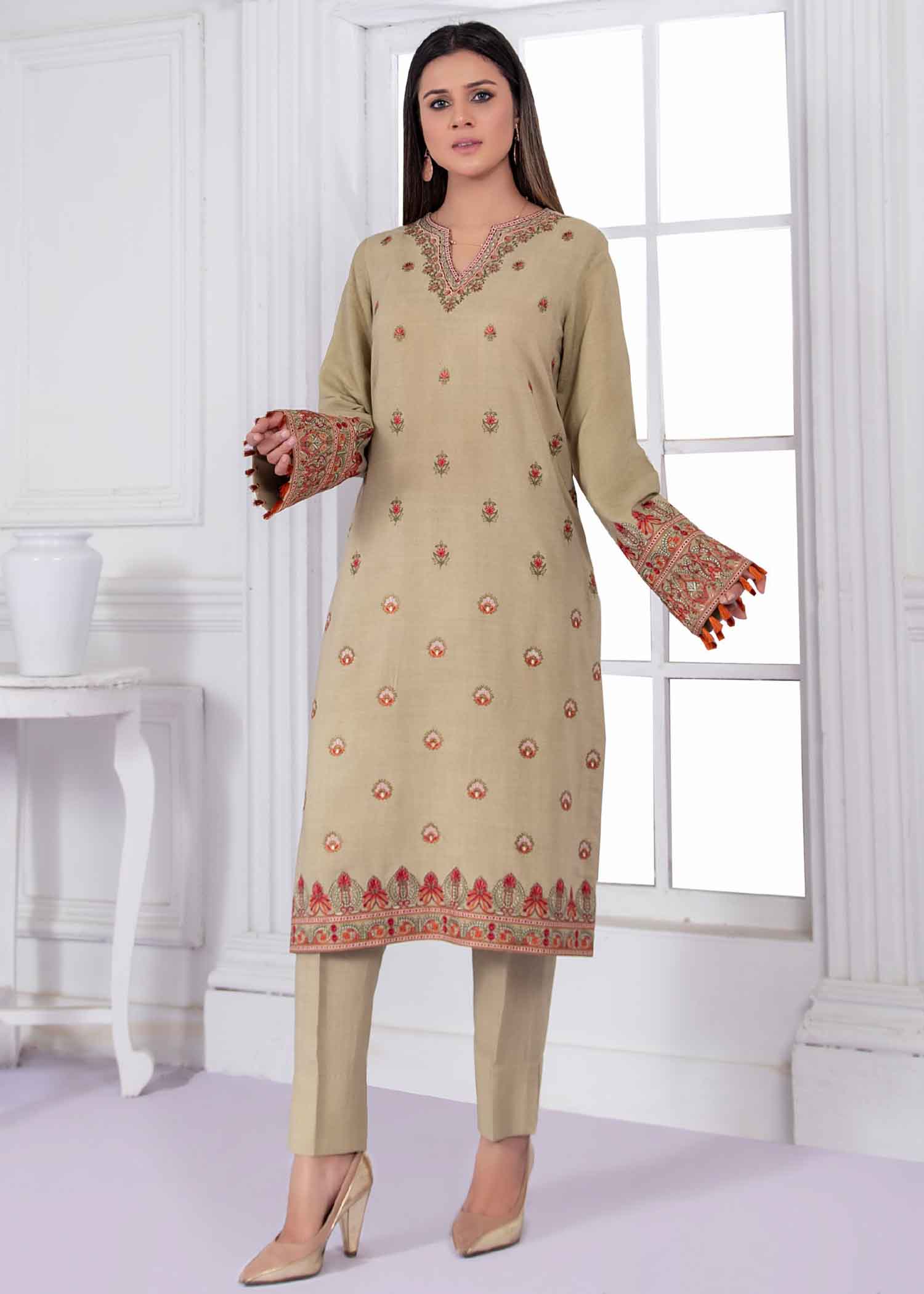 Sifa Phulkari Women 1pcs