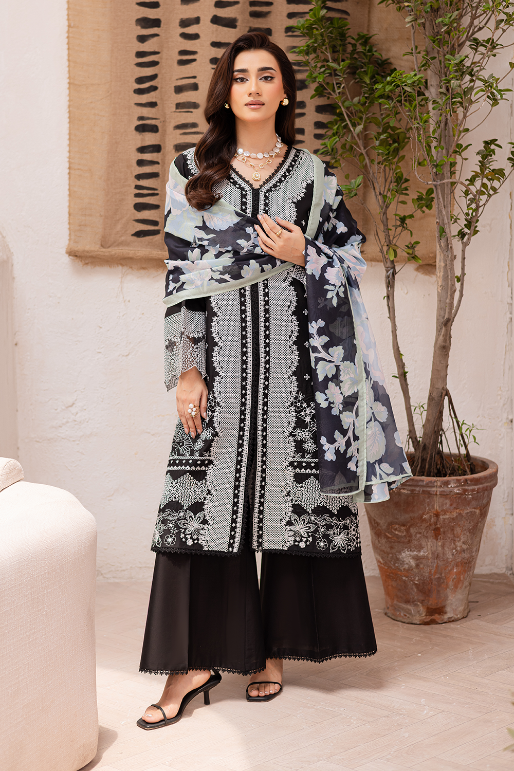 Esra Embroidered Lawn FL 25 07 Women 3pcs