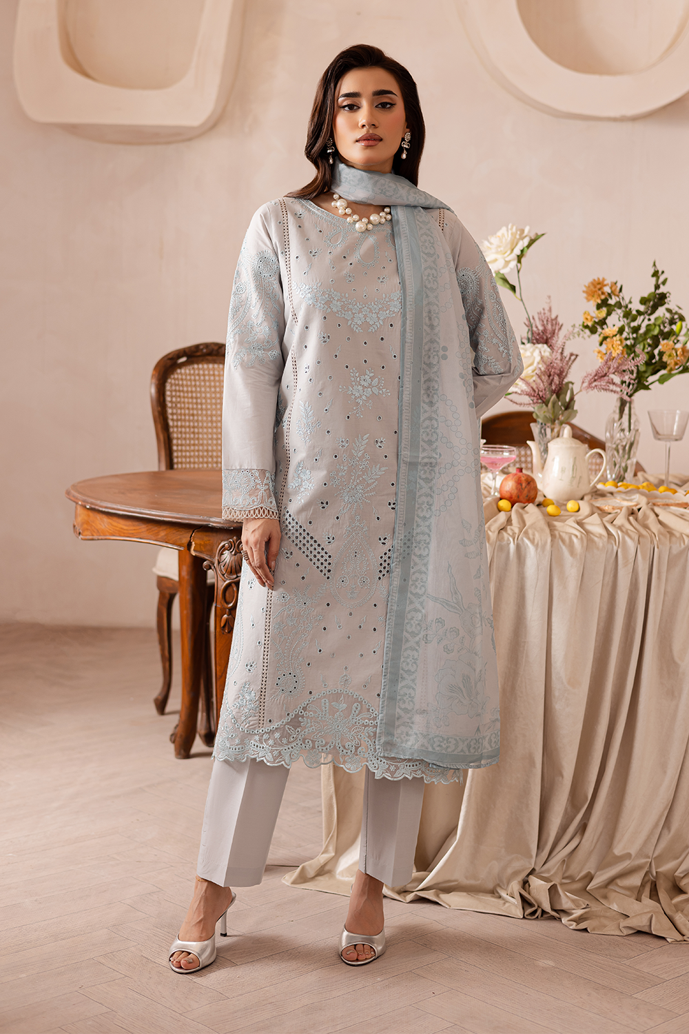 Esra Embroidered Lawn FL 25 04 Women 3pcs