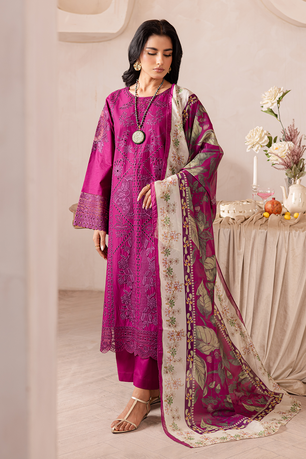 Esra Embroidered Lawn FL 25 02 Women 3pcs