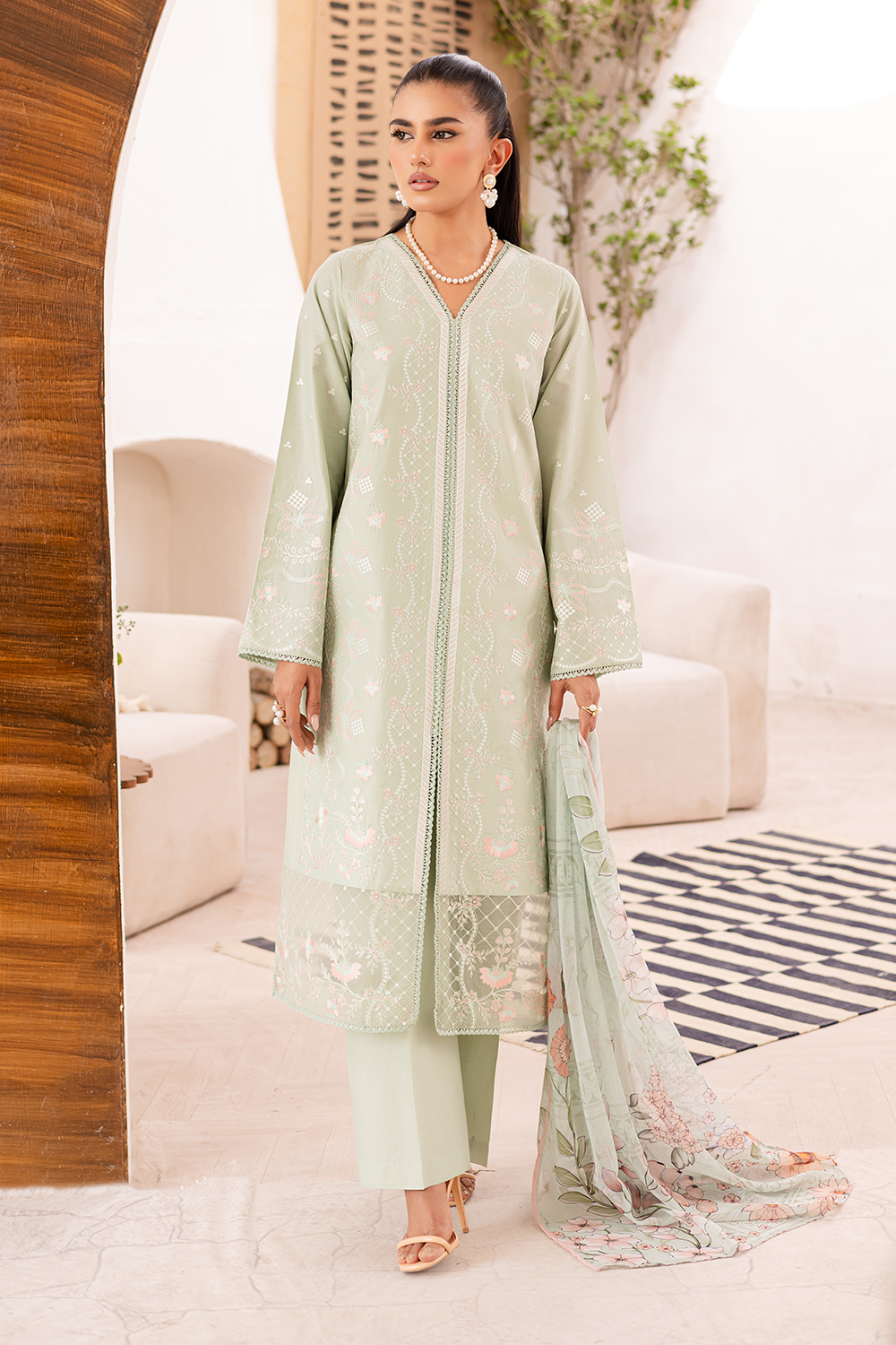 Esra Embroidered Lawn FL 25 06 Women 3pcs