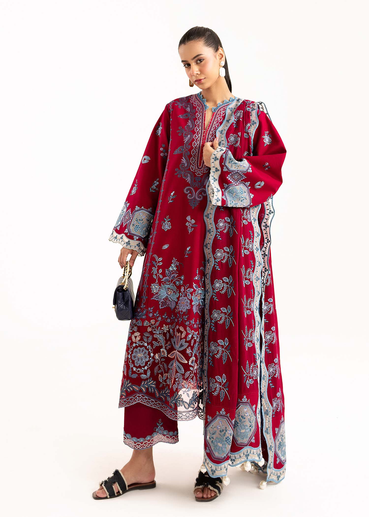 Sadaf Fawad Khan KOI A Women 3pcs