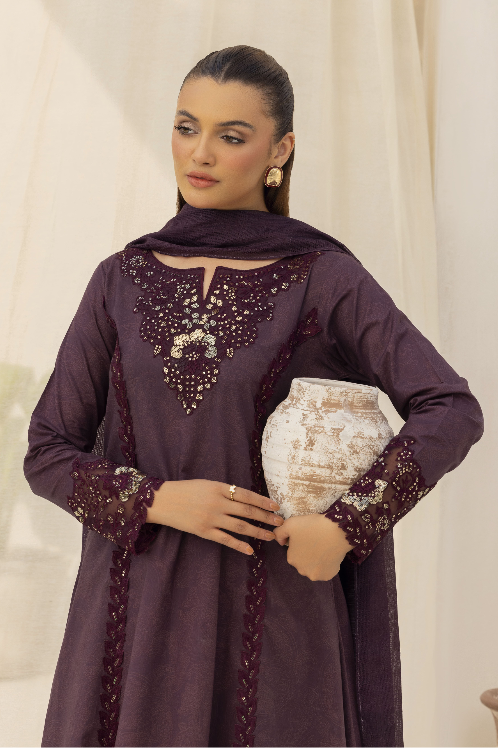 Esra Embroidered Lawn DT 25 08 Women 3pcs