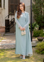 Rang-e-Haya Salina (Ice blue) Women 4pcs