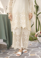 Sahibas By Mirza Midnight (Cream) Women 2pcs