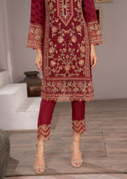 Zebaye Shaya Gulaab US 519 Mahroon(SB) Women 3pcs