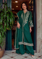 Muntaha By Shanzay Emerald Green Zaina Women 3pcs