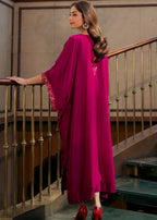 Kross Kulture Kaftan Embroidered Velvet 1184 Women 1pcs