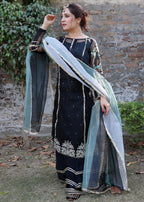 Hem Lotus Outfit Black Women 4pcs