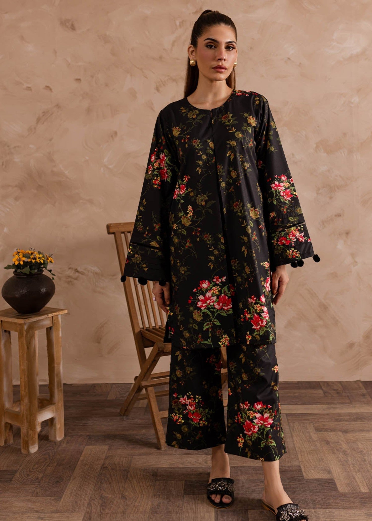 Peach Republic Printed Suit 15 Women 2pcs