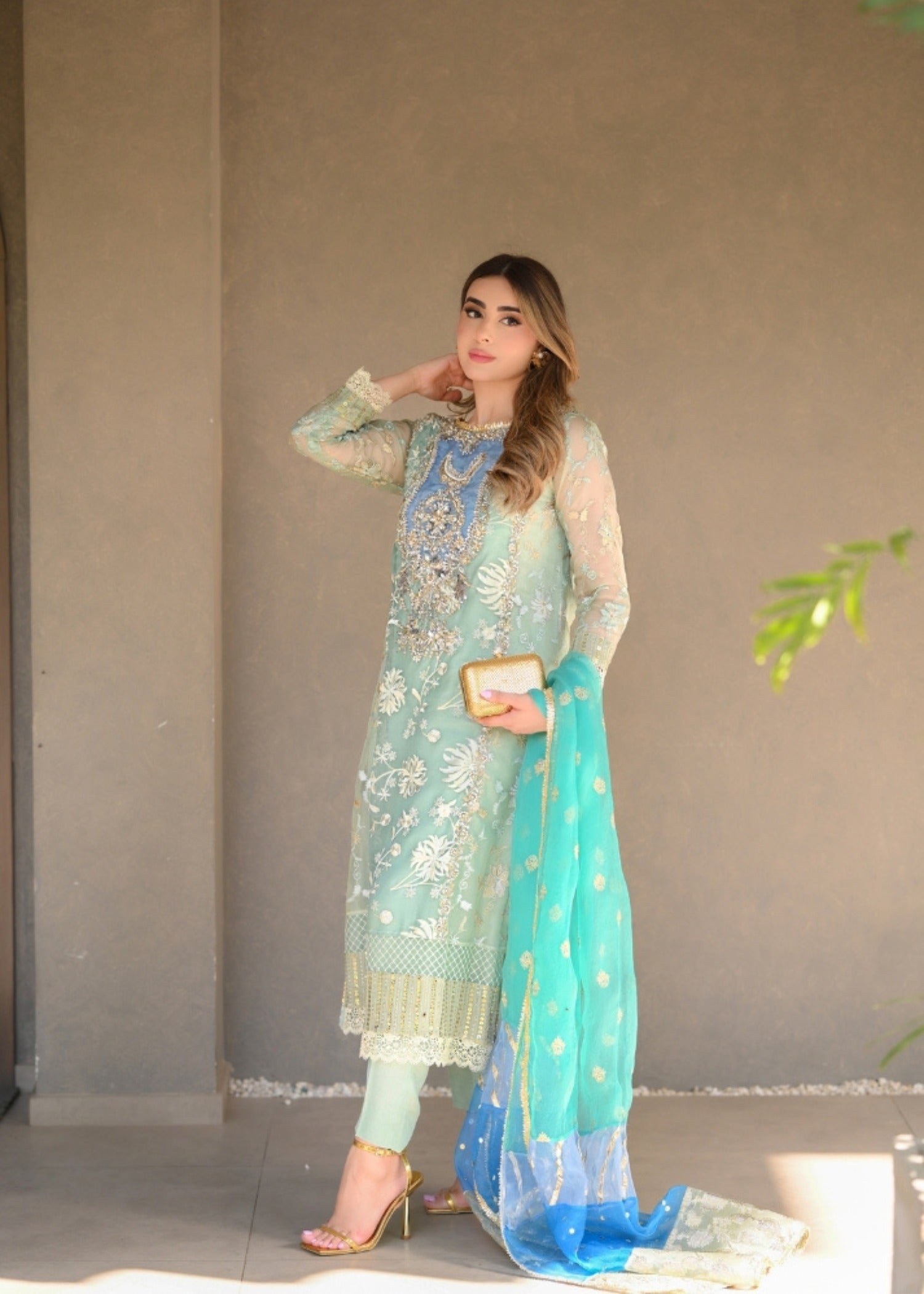 Rj’s Pret SEAFOAM FLASH| GLEE| RJS PRET Women 3pcs