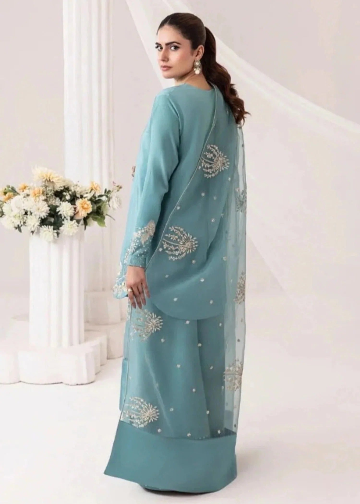 Chaudhary Arts Embrose Linen Women 3pcs