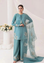 Chaudhary Arts Embrose Linen Women 3pcs