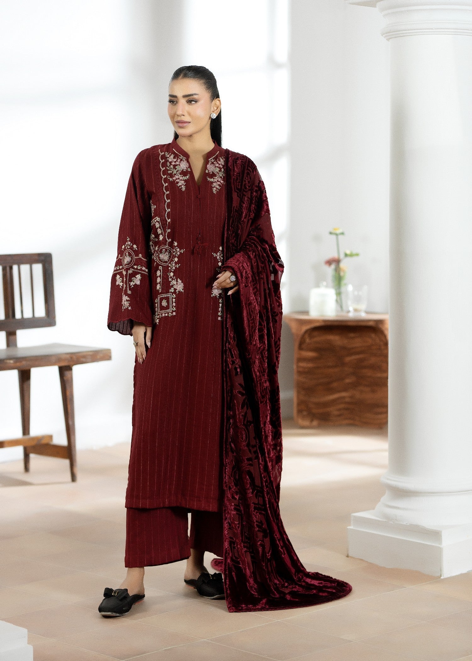 Bin Tayyab BT006619 MRN Women 3pcs