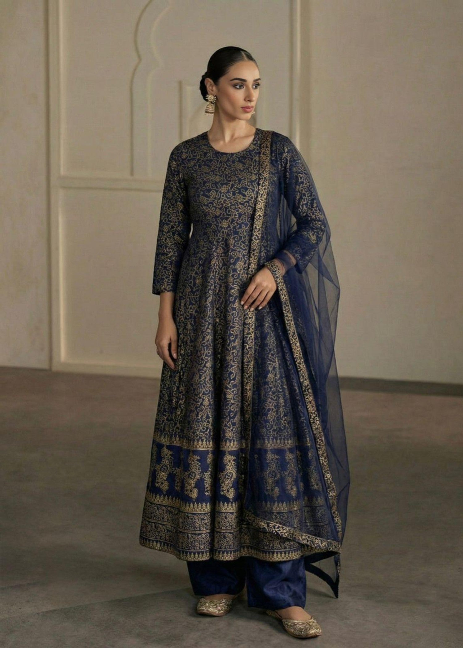 Libaas E Khaas Shehnai Blue Women 3pcs